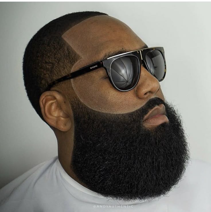 Clean beard line and fade work at Culture Kutz Nyali
